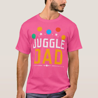 Camiseta Pai Malabarista Bolas Homem Malabarista Enthusista