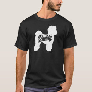 Camiseta Pai Maltês, Proprietário De Cachorro Papa Pais De 
