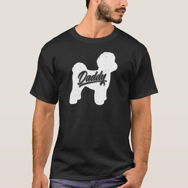 Camiseta Pai Maltês, Proprietário De Cachorro Papa Pais De  (Frente)