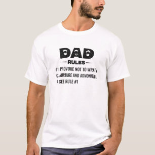 Camiseta Pai Manda   Efésios 6:4   Pai Cristão Engraçado
