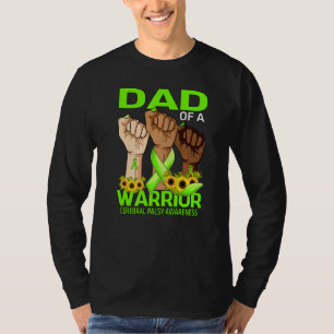 Camiseta Pai Mão De Um Sol De Consciência De Cerebral Guerr