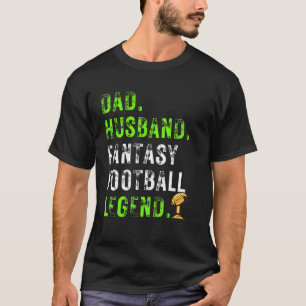 Camiseta Pai Marido Fantasy Futebol Legenda Trophy Cubo