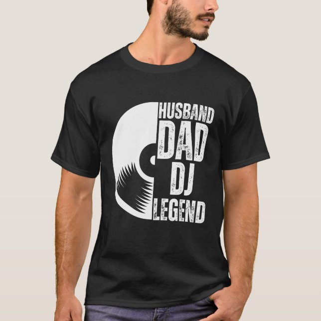 Camiseta Pai Marido Legenda DJ 1 (Frente)