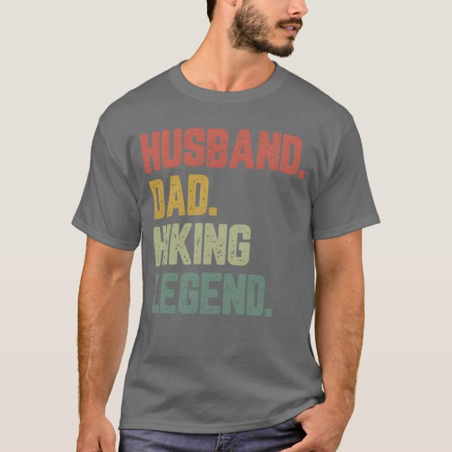 Camiseta Pai Marido Perfurando Lenda Engraçado Amigos padre (Frente)