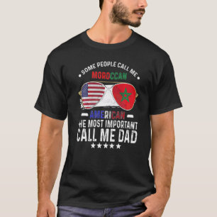 Camiseta Pai marroquino Marrocos Dia dos Pais Papá marroqui