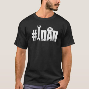 Camiseta Pai Mecânico Automático De Melhor Pai Engraçado Pa