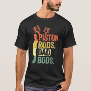 Camiseta Pai Mecânico De Garagem, Vintage, Carros E Pais