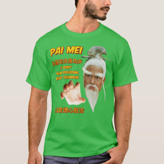 Camiseta Pai Mei White Lotus Kung Fu TSirt