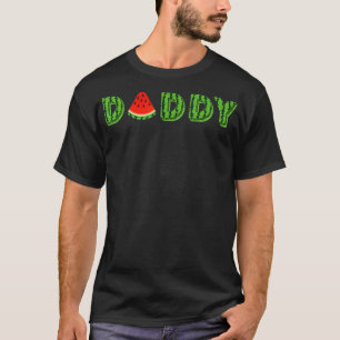Camiseta Pai Melancia Funny Summer Melon Fruta Legal