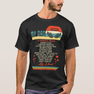 Camiseta Pai Memorial Enlutando Filha Pai de Girassol Guard