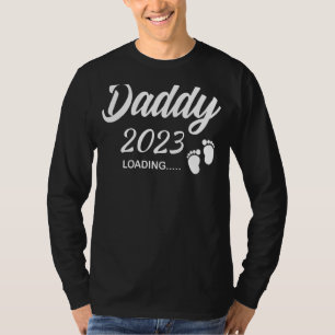 Camiseta Pai Mens 2023 Carregando A Gravidez A Futura Novo