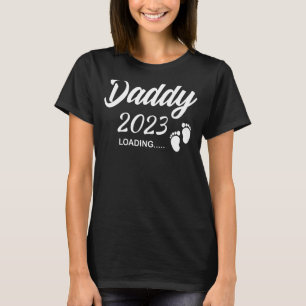 Camiseta Pai Mens 2023 Carregando A Gravidez A Futura Novo