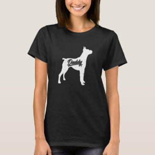 Camiseta Pai Mens Boxer Proprietário De Cachorro Papais De
