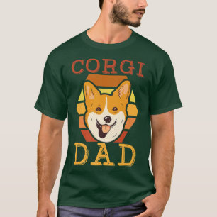 Camiseta Pai Mens Corgi Puppies Corgi 