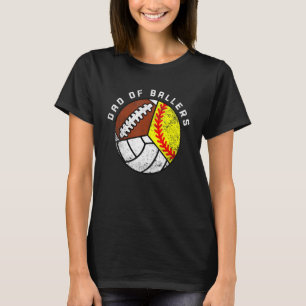 Camiseta Pai Mens De Futebol De Softball