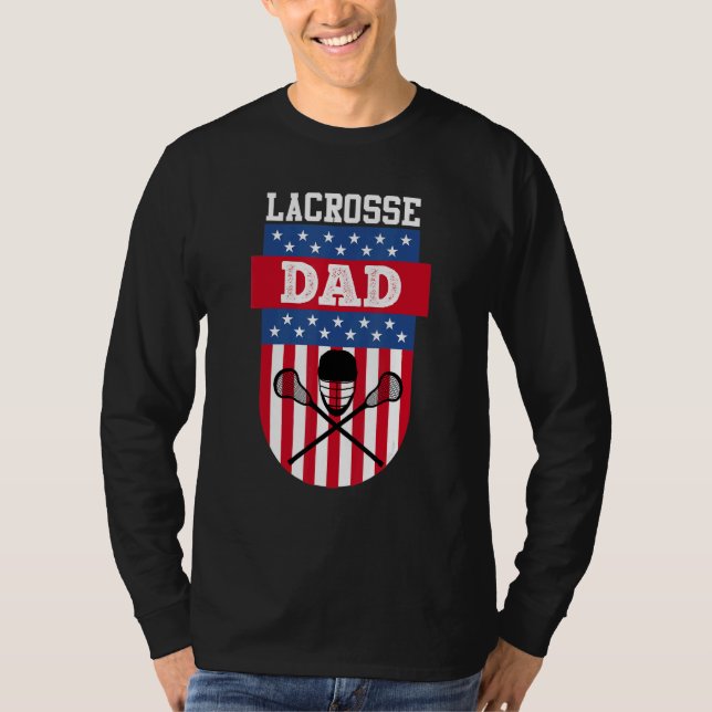 Camiseta Pai Mens Lacrosse (Frente)