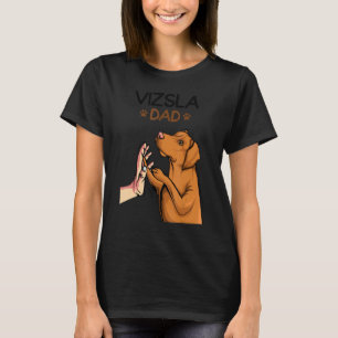 Camiseta Pai Mens Magyar Vizsla Dog