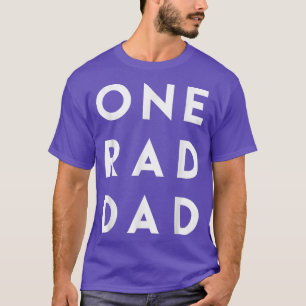 Camiseta Pai Mens One Rad, Presente do Dia de os pais para