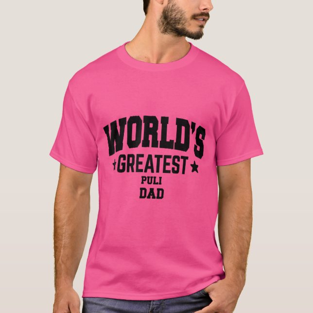Camiseta Pai Mens Puli (Frente)