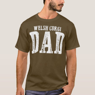 Camiseta Pai Mens Welsh Corgi