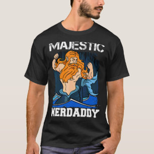 Camiseta Pai Mermaid Merman Merfolk Mer