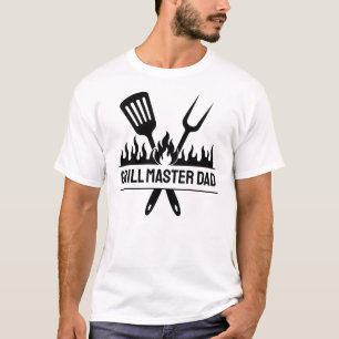 Camiseta Pai mestre de grill