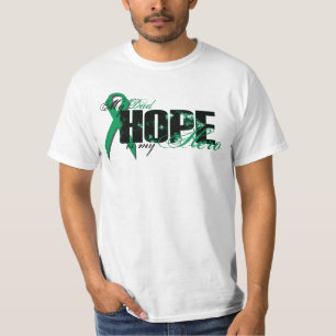 Camiseta Pai meu herói - esperança do câncer de rim