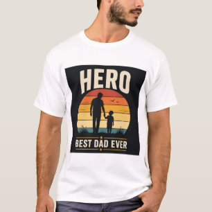 Camiseta Pai: Meu Primeiro Herói