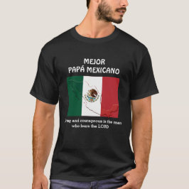 Camiseta Pai MEXICAN MELHOR Personalizado