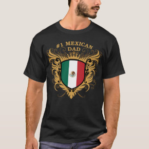 Camiseta Pai mexicano do número um