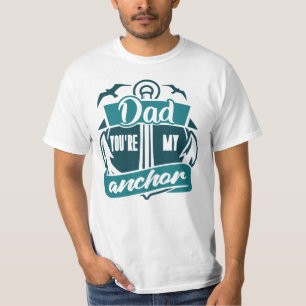Camiseta Pai minha âncora