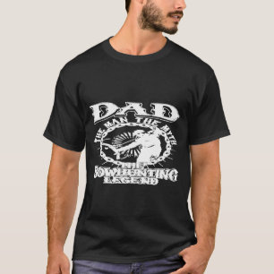 Camiseta Pai Mito Bowhuning Legenda Archery Caça Pai
