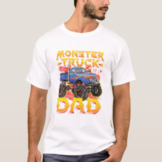 Camiseta Pai Monster Truck Pai