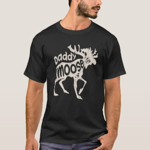 Camiseta Pai Mose Dia de os pais Engraçado Presente Homens