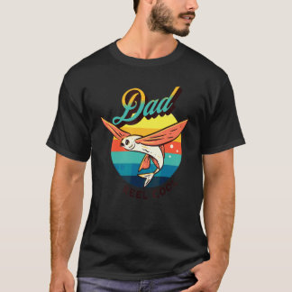 Camiseta Pai Muito Legal de Verdade Piada de Pesca do Dia