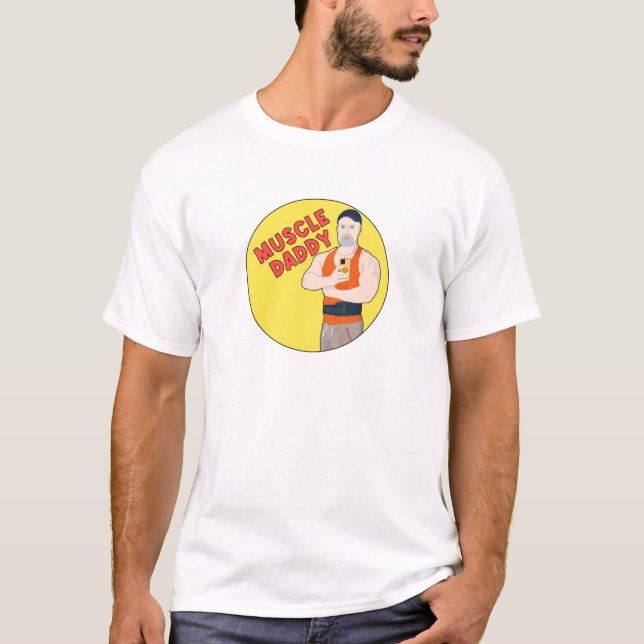 Camiseta Pai muscular (Frente)