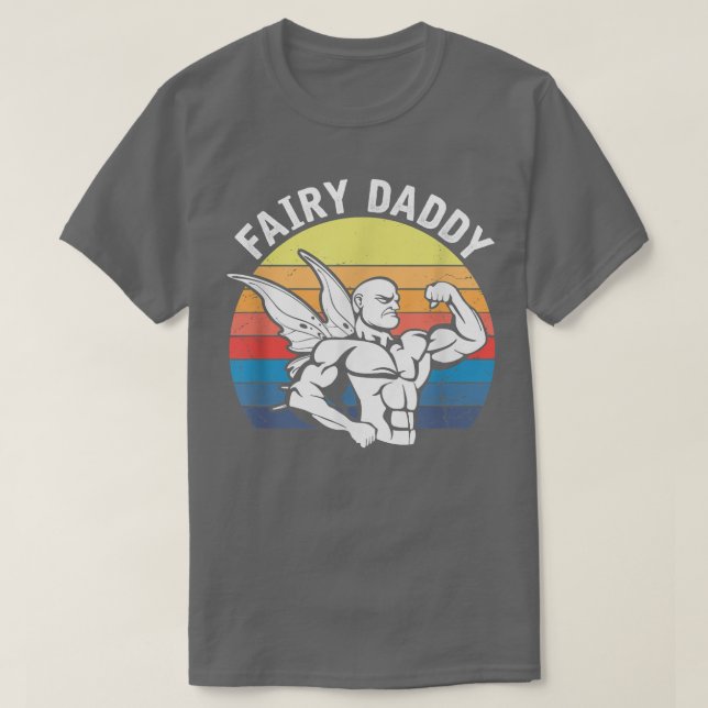 Camiseta Pai Muscular Fada  Fábrica Malhação Fai (Frente do Design)