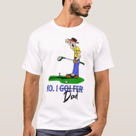 Camiseta Pai Nº 1 Golfista