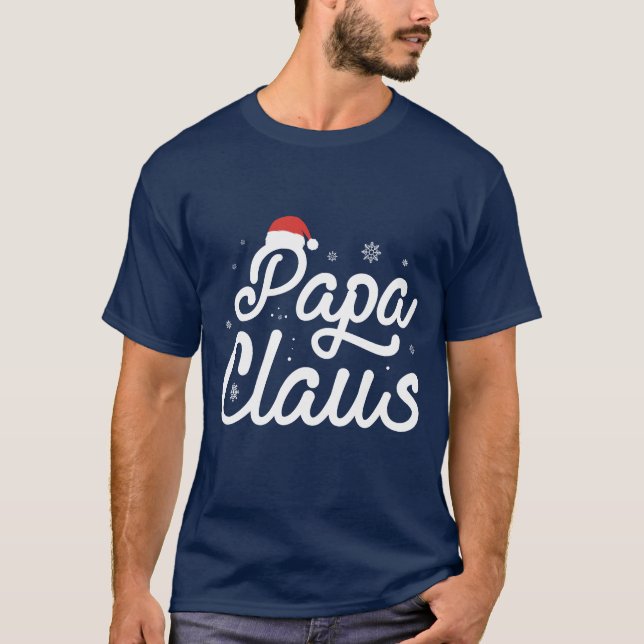 Camiseta Pai Natal Claus Menino (Frente)