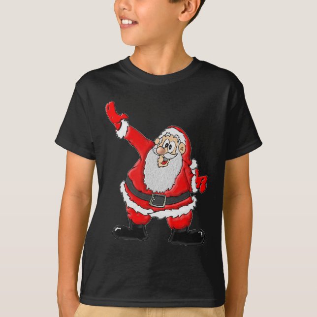 Camiseta Pai Natal, presentes de Natal (Frente)