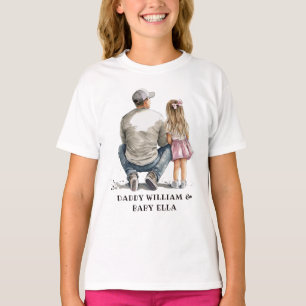 Camiseta Pai Negro e Filha Bond (10)