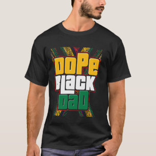 Camiseta Pai Negro Legal Dia dos Pais Afro-Americano