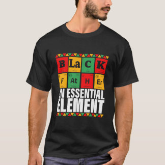 Camiseta Pai Negro O Elet Essencial Dia Dos Pais