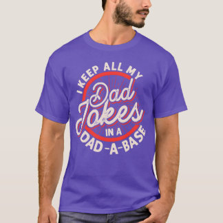 Camiseta Pai Nerdy Padre Database Geeky Pai Piada