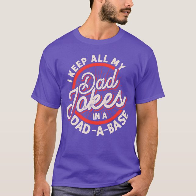 Camiseta Pai Nerdy Padre Database Geeky Pai Piada (Frente)