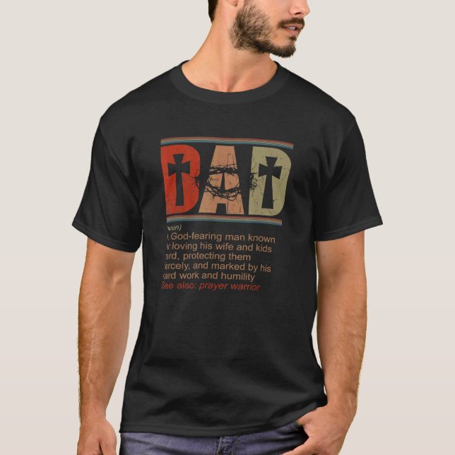 Camiseta Pai Noun Amando Seu Duro De Esposas Trabalhando Hu (Frente)