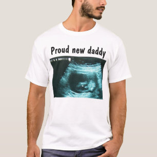 Camiseta Pai novo orgulhoso