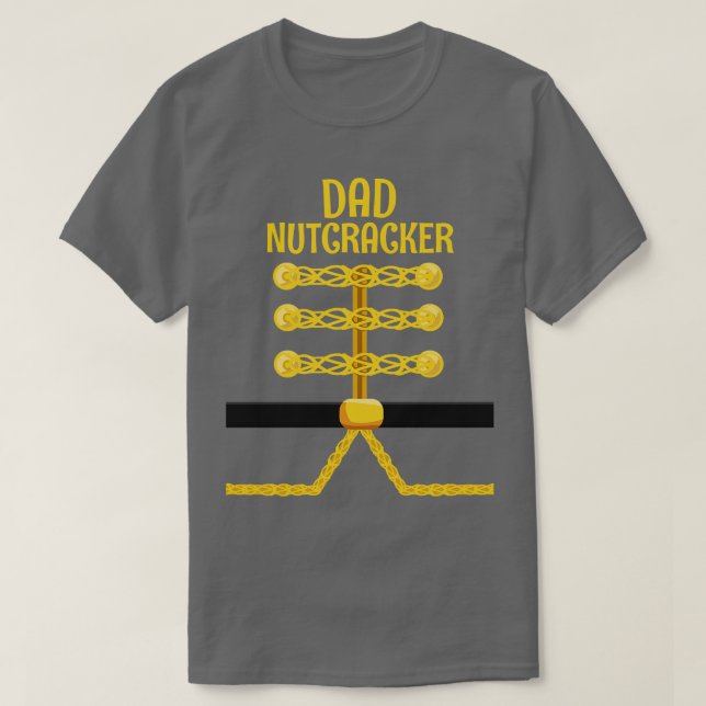 Camiseta PAI Noz-Cracker Matando Natal (Frente do Design)