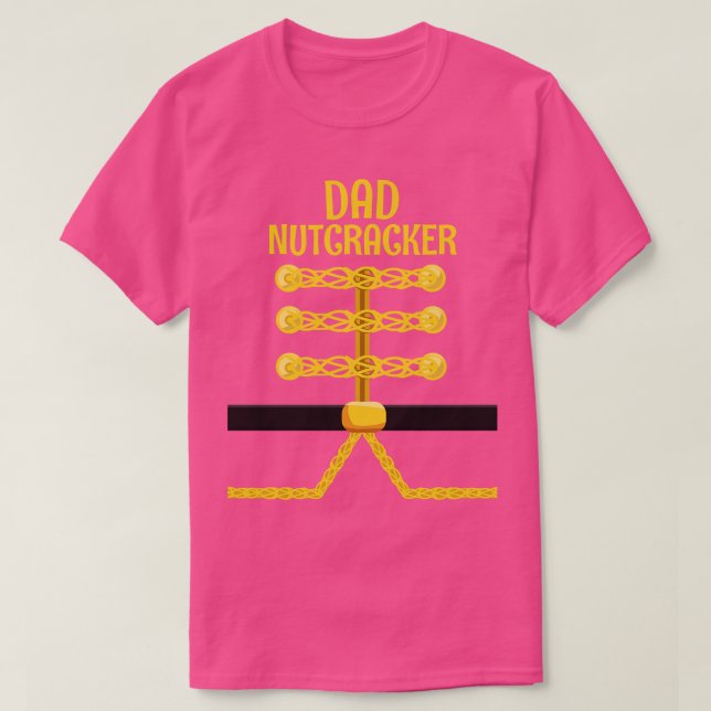 Camiseta PAI Noz-Cracker Matando Natal (Frente do Design)
