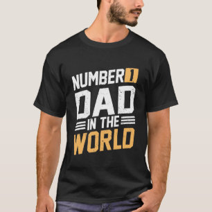 Camiseta Pai número um no mundo